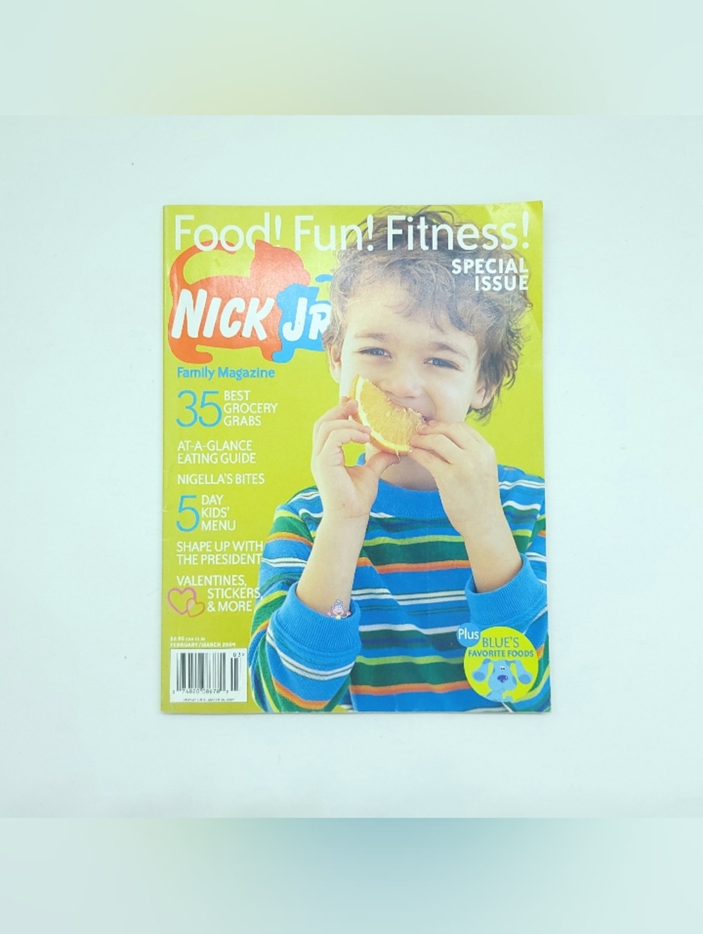 Nick Jr Family Magazine February March 2004 Specia Issue Vintage Nickelodeon Y2K